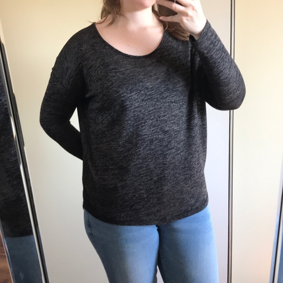 Grey long sleeved top - Picture 2 of 6
